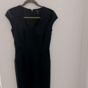 Jcrew Navy simple work dress!